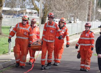 SES hits the training track