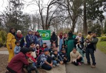 A drawcard for refugee family fun