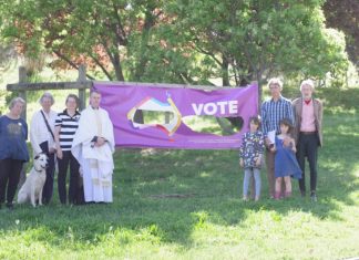 Vandals strike church grounds