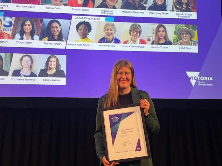 Disability champion honoured