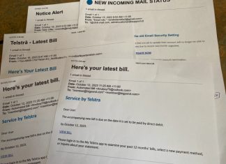 Don’t be conned: Local family targeted with fake Telstra emails