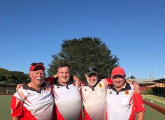 Romsey v Golf for bowls glory