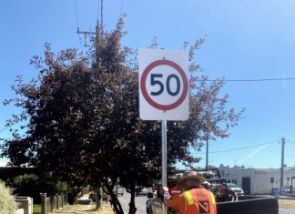 New speed limit in place