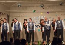 Revellers let their stars shine