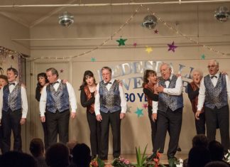 Revellers let their stars shine