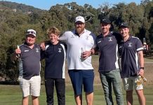 Golf pennant winners