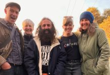 Costa in my back yard