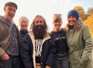 Costa in my back yard