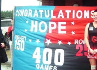 Hawks lead in netball