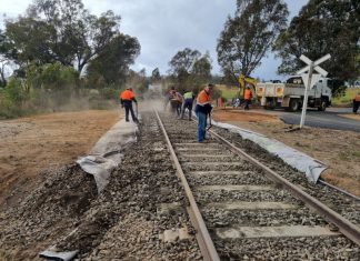 Level crossing upgrade
