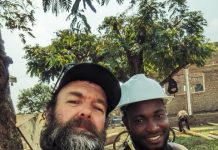 Devastated volunteers return home