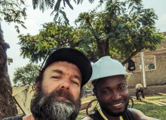 Devastated volunteers return home