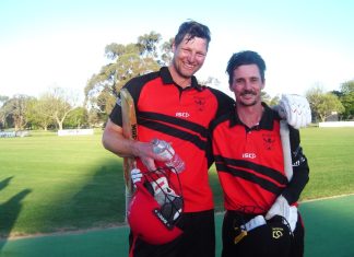 Romsey on the last ball