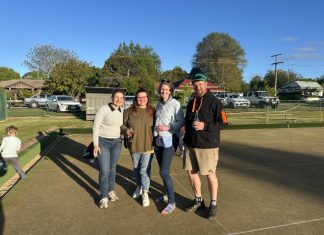 Barefoot bowls begins