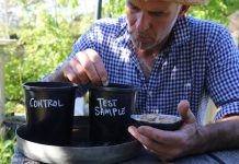 How to test for herbicide residues