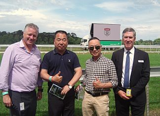 International visitors welcomed