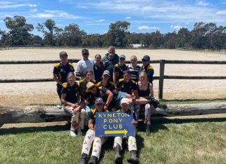 Riders converge at Kyneton