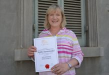 Award honour for Anwyn