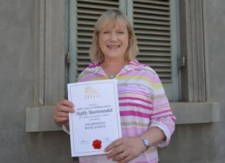 Award honour for Anwyn