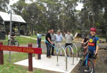 Bike repair station open