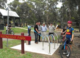 Bike repair station open