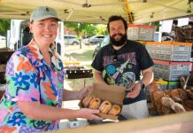 A special Christmas market at Castlemaine