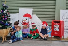 Spreading festive cheer