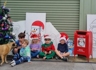 Spreading festive cheer