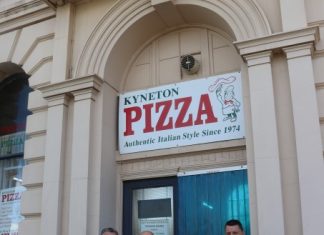 Ciao from a town icon