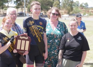 Perfect conditions for Castlemaine cyclists
