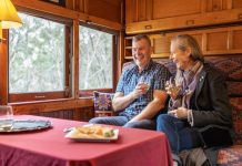 All aboard the Valentine Express