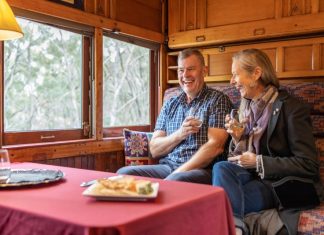 All aboard the Valentine Express