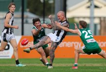 Magpie footballers win four from four