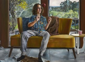 Felix Cameron captured on canvas