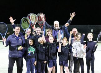 Bright future for tennis