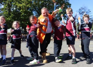 Bearing messages of peace