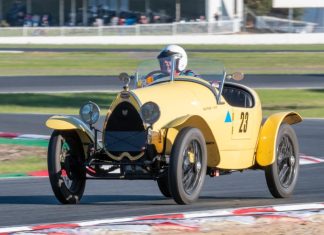 Jim’s Bugatti hits the track