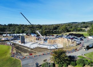 Clubhouse taking shape