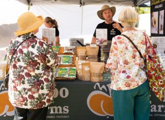 Select a favourite at the Castlemaine Farmers Market