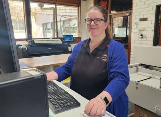 Copy centre in new home