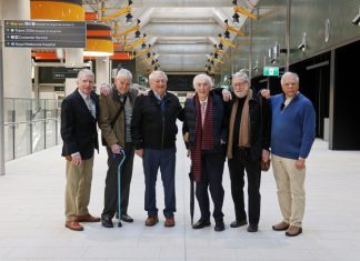 Tunnel tour for Woodend rail pioneer