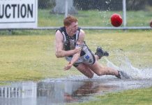 Wet and wild slog for Magpies
