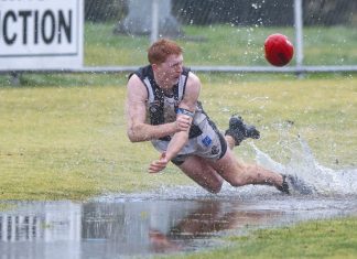 Wet and wild slog for Magpies