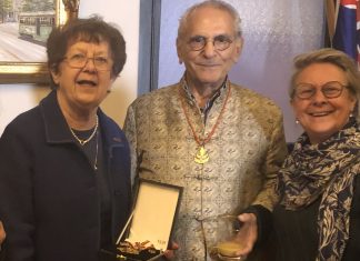 Medals of friendship to local volunteers