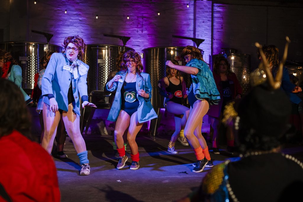 Underground dance-off electric!