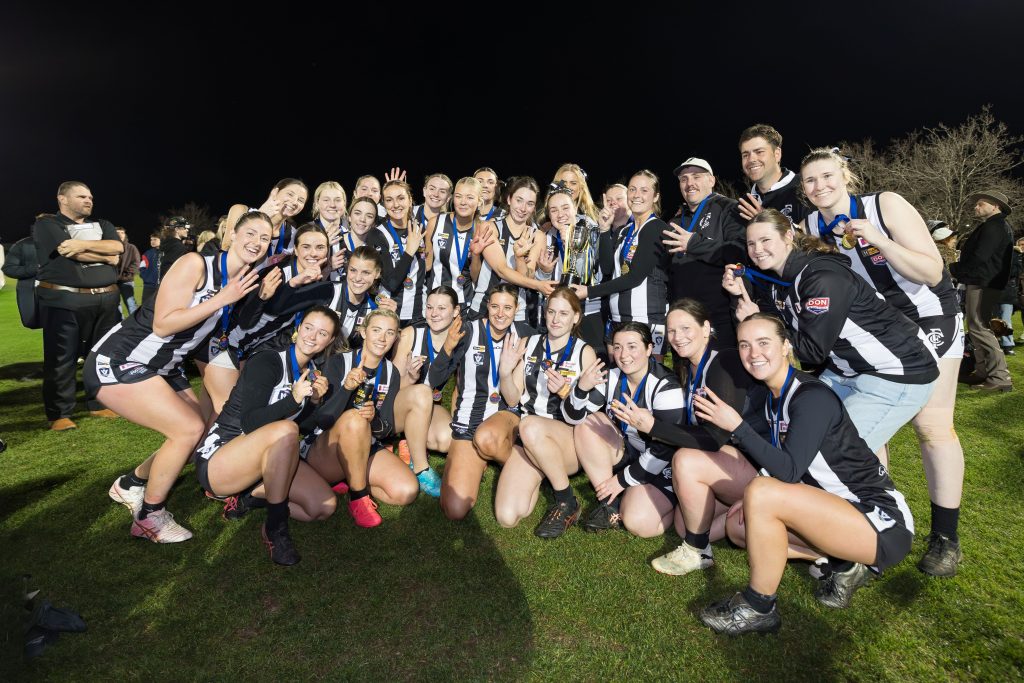Magpie women claim the four-peat
