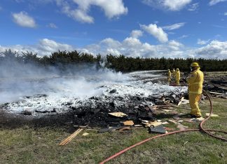 Illegal burn-off sparks warning