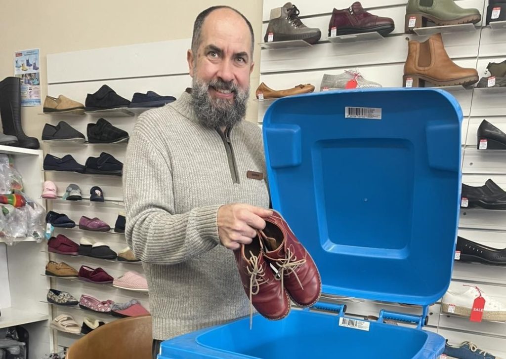 Shoe recycling proves a hit