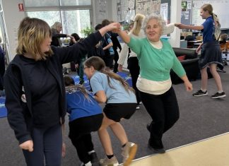 Folk dance and friendship