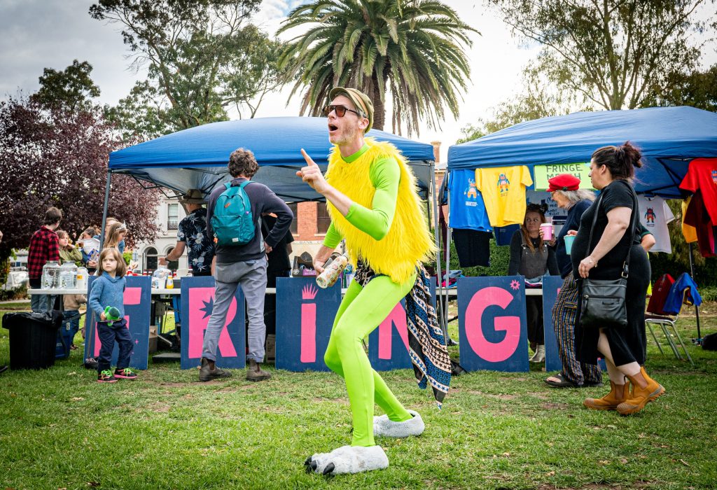 Castlemaine Fringe fires up for AusArt Day